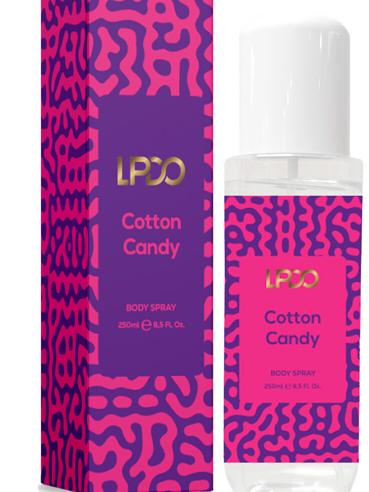 Lpdo Body Spray Cotton Candy - Aquolina Pink Sugar